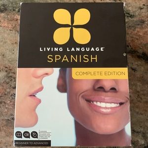 Spanish Language Lessons, 3 workbooks, set of audio cd’s